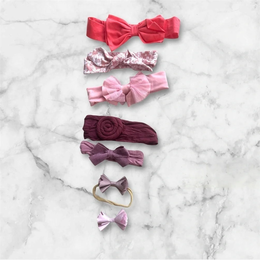 Kids Headband & Bow Bundle - 24 Pieces